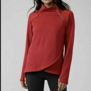Athleta Cozy Karma Twist Neck Sweatshirt S